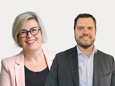 Emmanuelle Schewin, Responsable Pôle Gestion Conseillée au Crédit Agricole Charente-Maritime Deux-Sèvres, et Pierre Rollin, Conseiller en investissement au sein du pôle Sud-Ouest