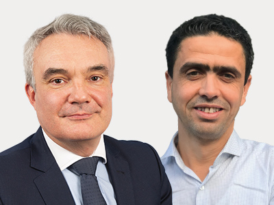 Marc Bertrand, Directeur général d’Amundi Immobilier, et Johan Sacy, Directeur général délégué de Deltager